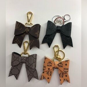 Double Sided Bow Keychains